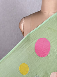 Embroidered 40gm Banarasi Chanderi Fabrics