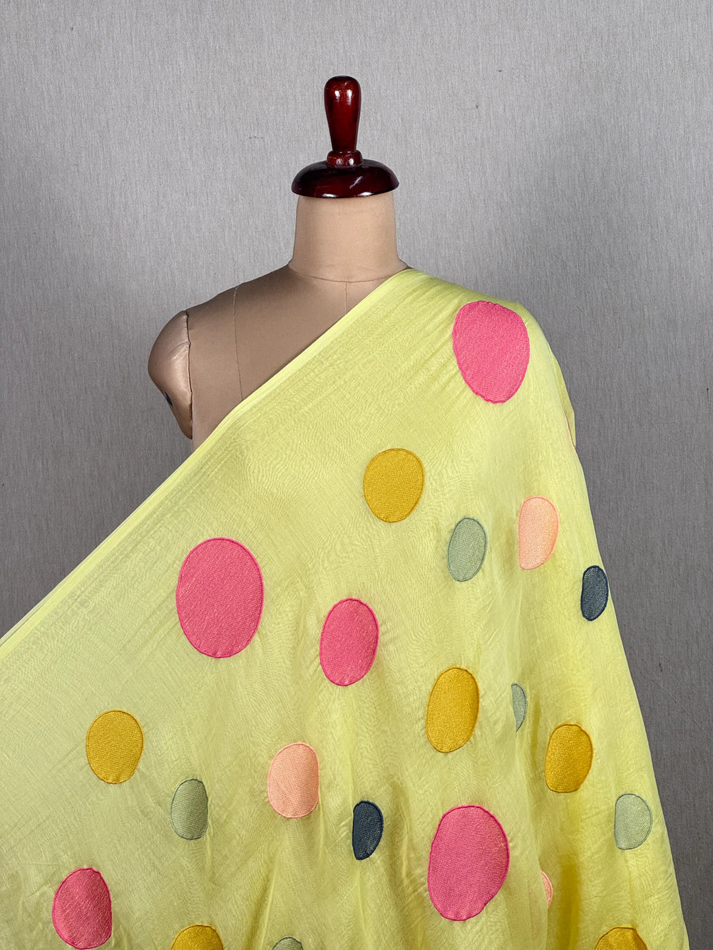 Embroidered 40gm Banarasi Chanderi Fabrics