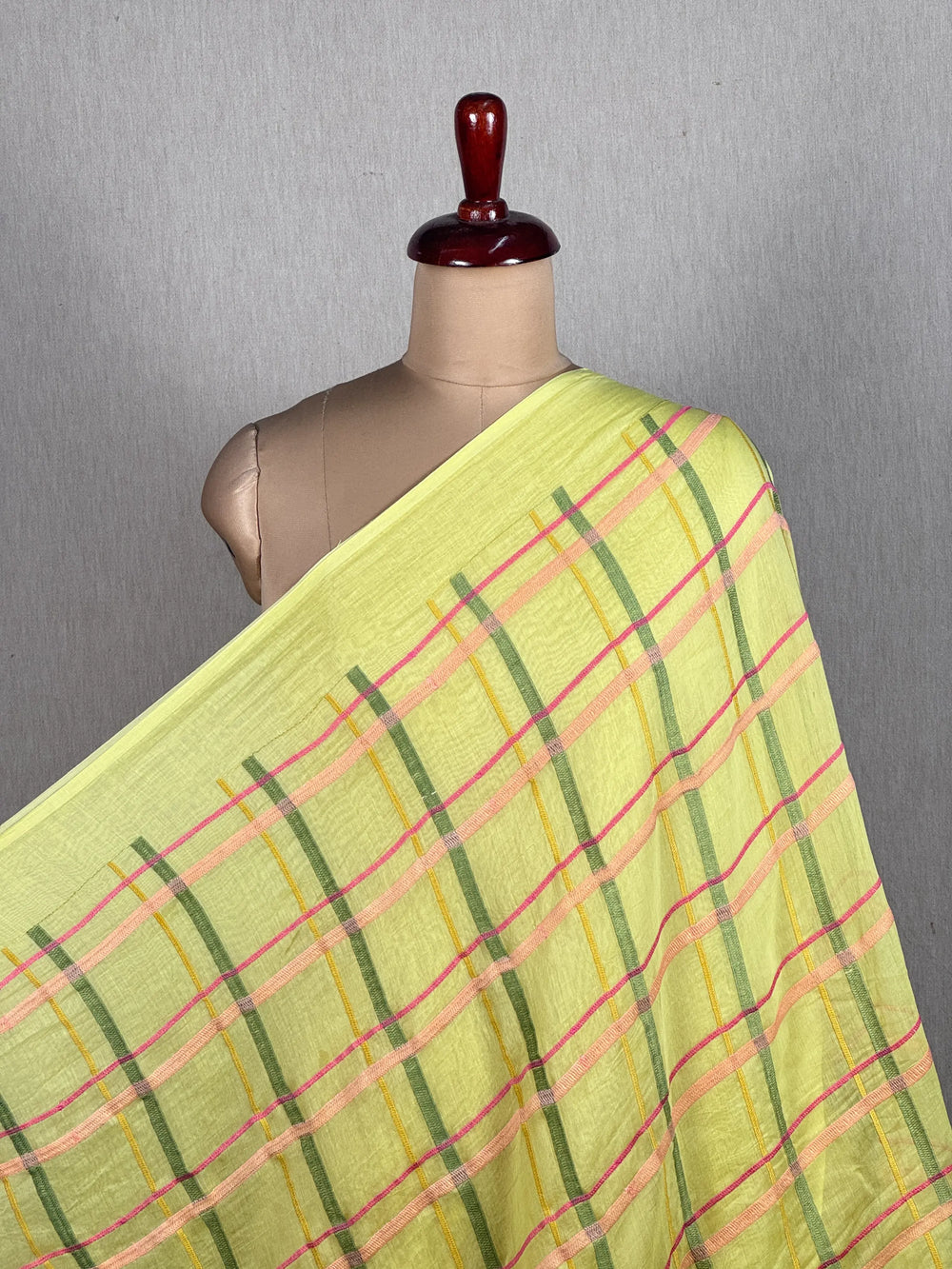 Embroidered 40gm Banarasi Chanderi Fabrics