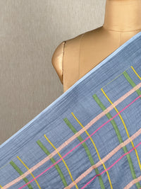 Embroidered 40gm Banarasi Chanderi Fabrics