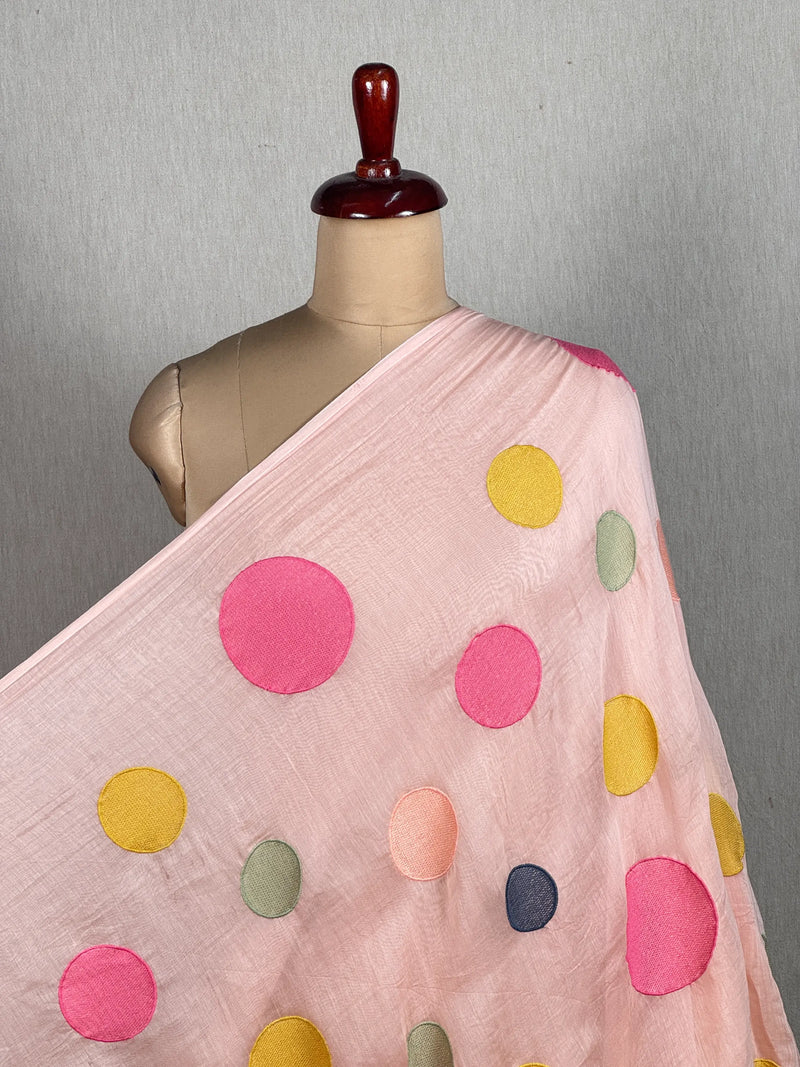 Embroidered 40gm Banarasi Chanderi Fabrics