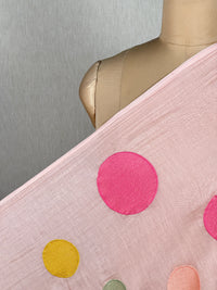 Embroidered 40gm Banarasi Chanderi Fabrics