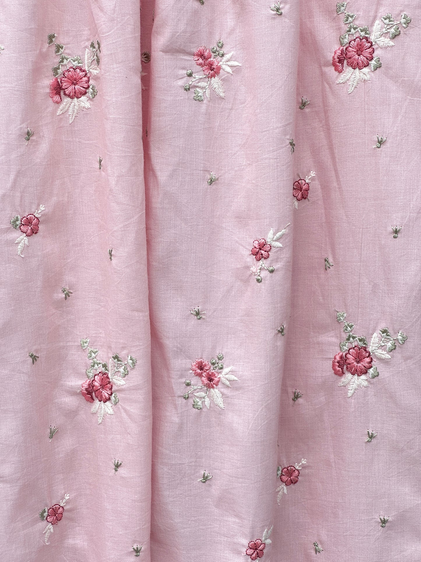 Embroidered Cotton Fabric