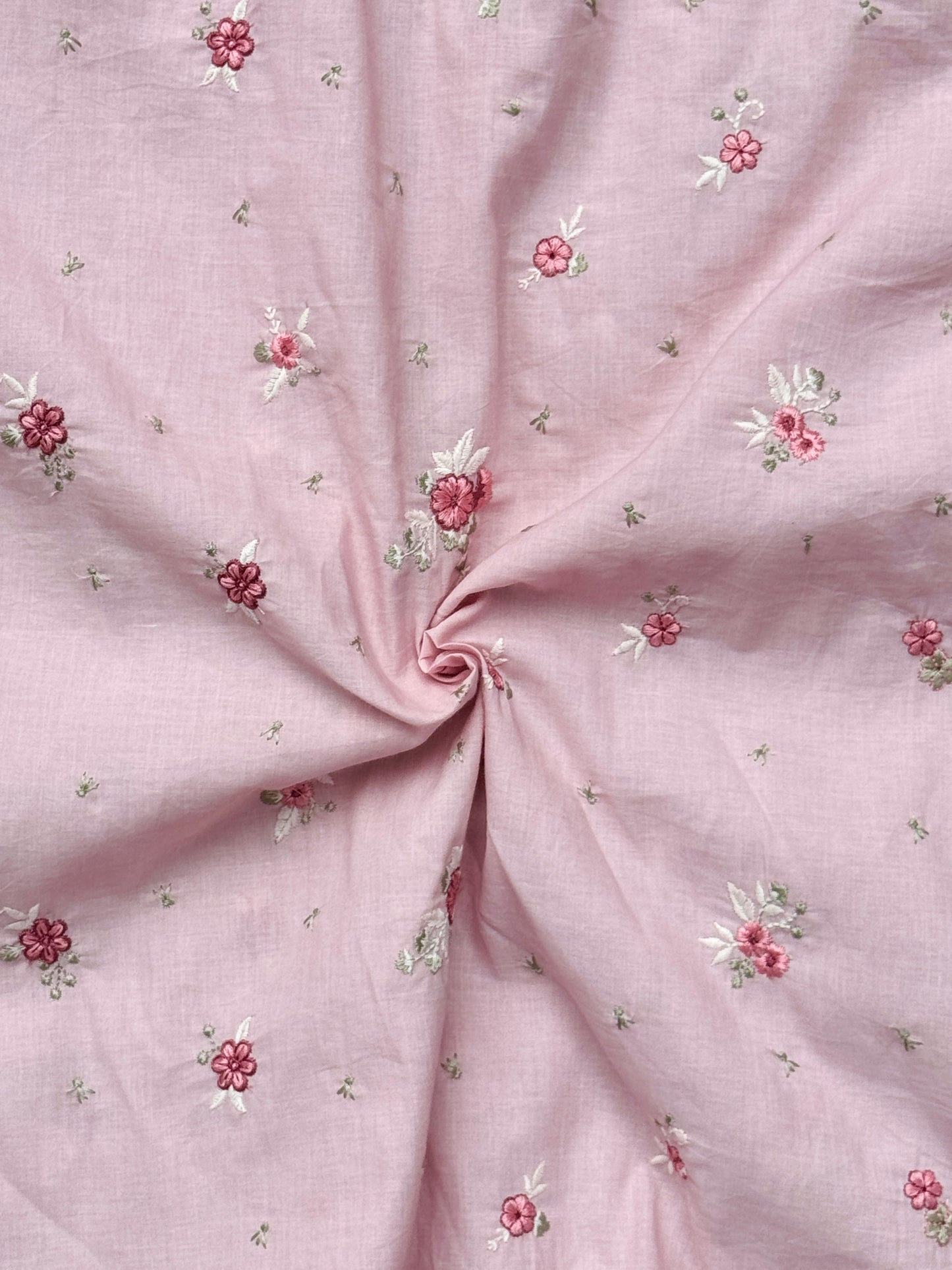 Embroidered Cotton Fabric