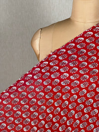 Printed Muslin Fabric