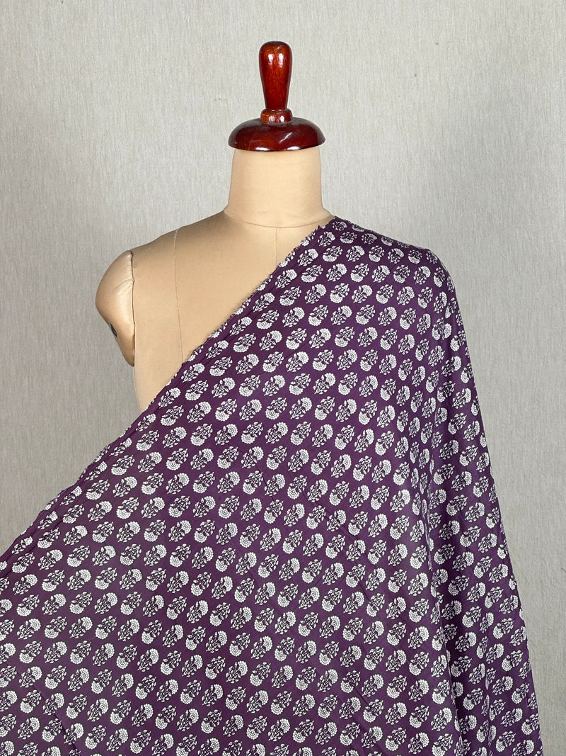 Printed Muslin Fabric