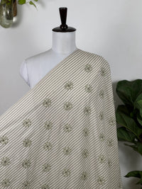 Embroidered Handloom Fabric