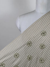 Embroidered Handloom Fabric