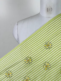 Embroidered Handloom Fabric