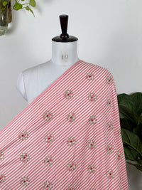 Embroidered Handloom Fabric