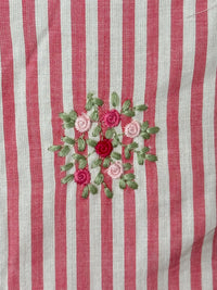 Embroidered Handloom Fabric