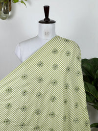 Embroidered Handloom Fabric