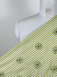 Embroidered Handloom Fabric