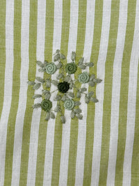 Embroidered Handloom Fabric