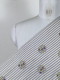 Embroidered Handloom Fabric