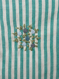 Embroidered Handloom Fabric