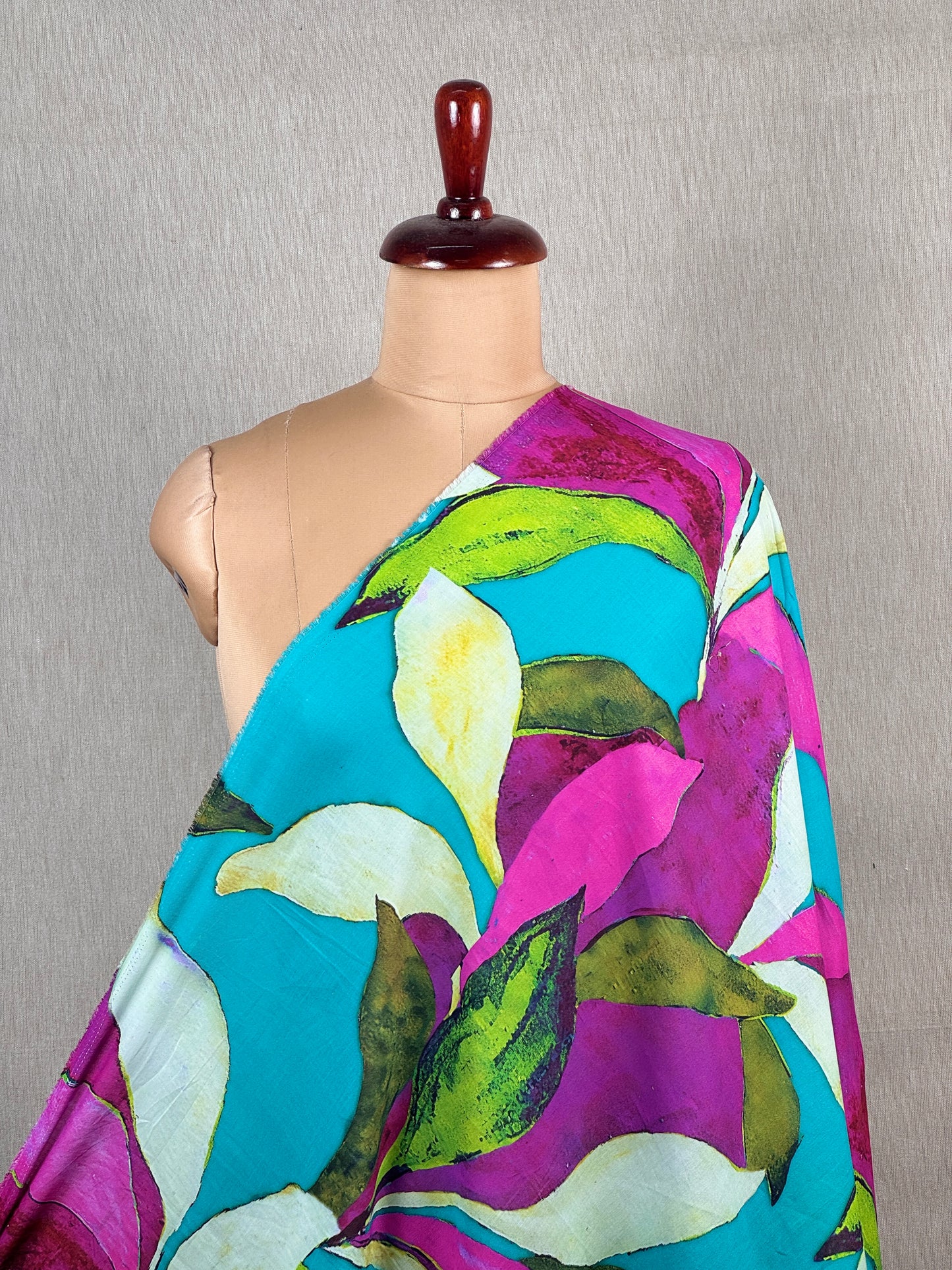 Digital Printed Mulmul Cotton  Fabric