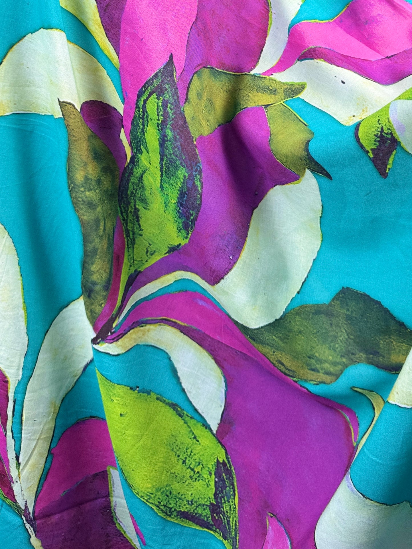 Digital Printed Mulmul Cotton  Fabric