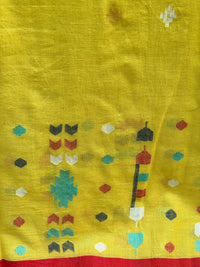 Jamdani Bengal Handloom Cotton Fabric