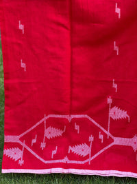 Jamdani Bengal Handloom Cotton Fabric