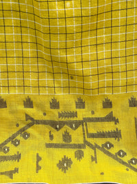 Jamdani Bengal Handloom Cotton Fabric