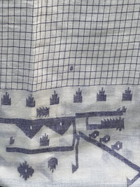 Jamdani Bengal Handloom Cotton Fabric