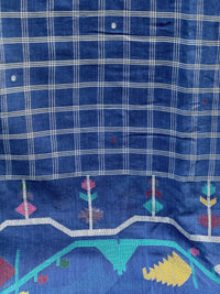 Jamdani Bengal Handloom Cotton Fabric