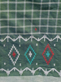 Jamdani Bengal Handloom Cotton Fabric