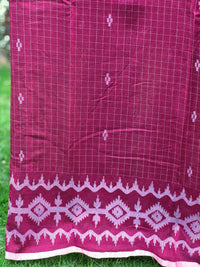 Jamdani Bengal Handloom Cotton Fabric