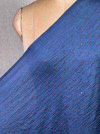Sequins Embroidered 40 gm Banarasi Chanderi Fabric