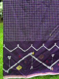 Jamdani Bengal Handloom Cotton Fabric