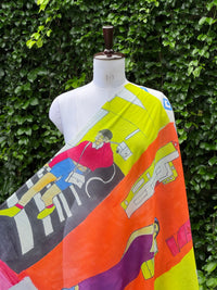 Digital Printed Muslin Fabric