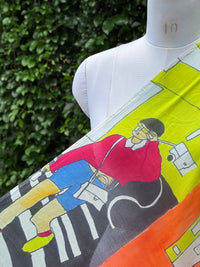 Digital Printed Muslin Fabric