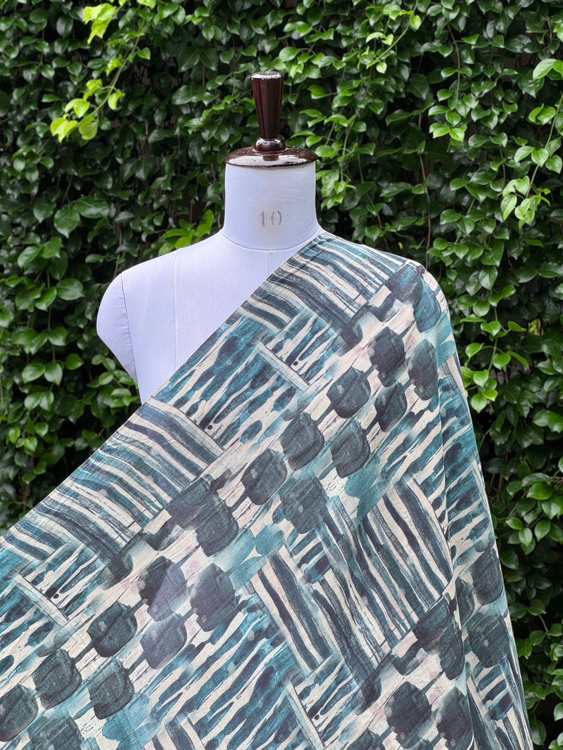 Digital Printed Muslin Fabric