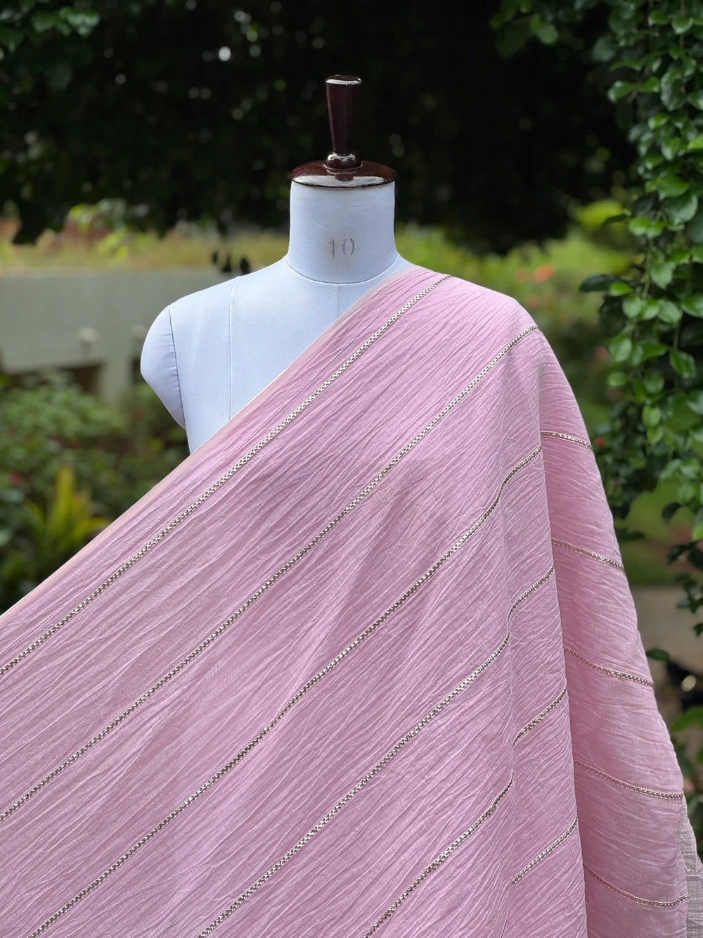 Gota Zari Banarasi Chanderi Fabrics