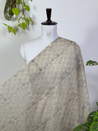 Block-Printed 40gm Banarasi Chanderi Fabric