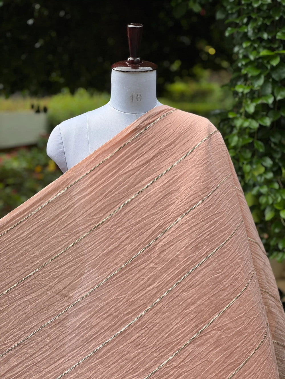 Gota Zari Banarasi Chanderi Fabrics