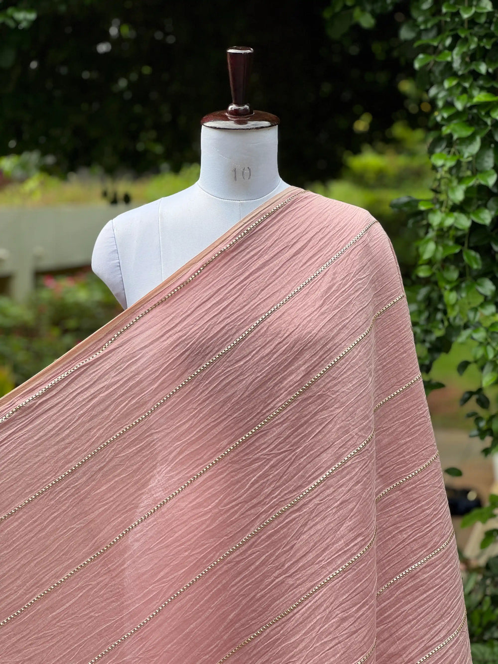 Gota Zari Banarasi Chanderi Fabrics
