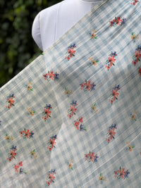 Digital Printed Mul Chanderi Fabric
