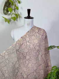 Block-Printed 40gm Banarasi Chanderi Fabric