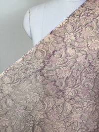 Block-Printed 40gm Banarasi Chanderi Fabric