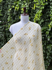 Digital Printed Mul Chanderi Fabric