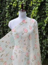 Digital Printed Mul Chanderi Fabric