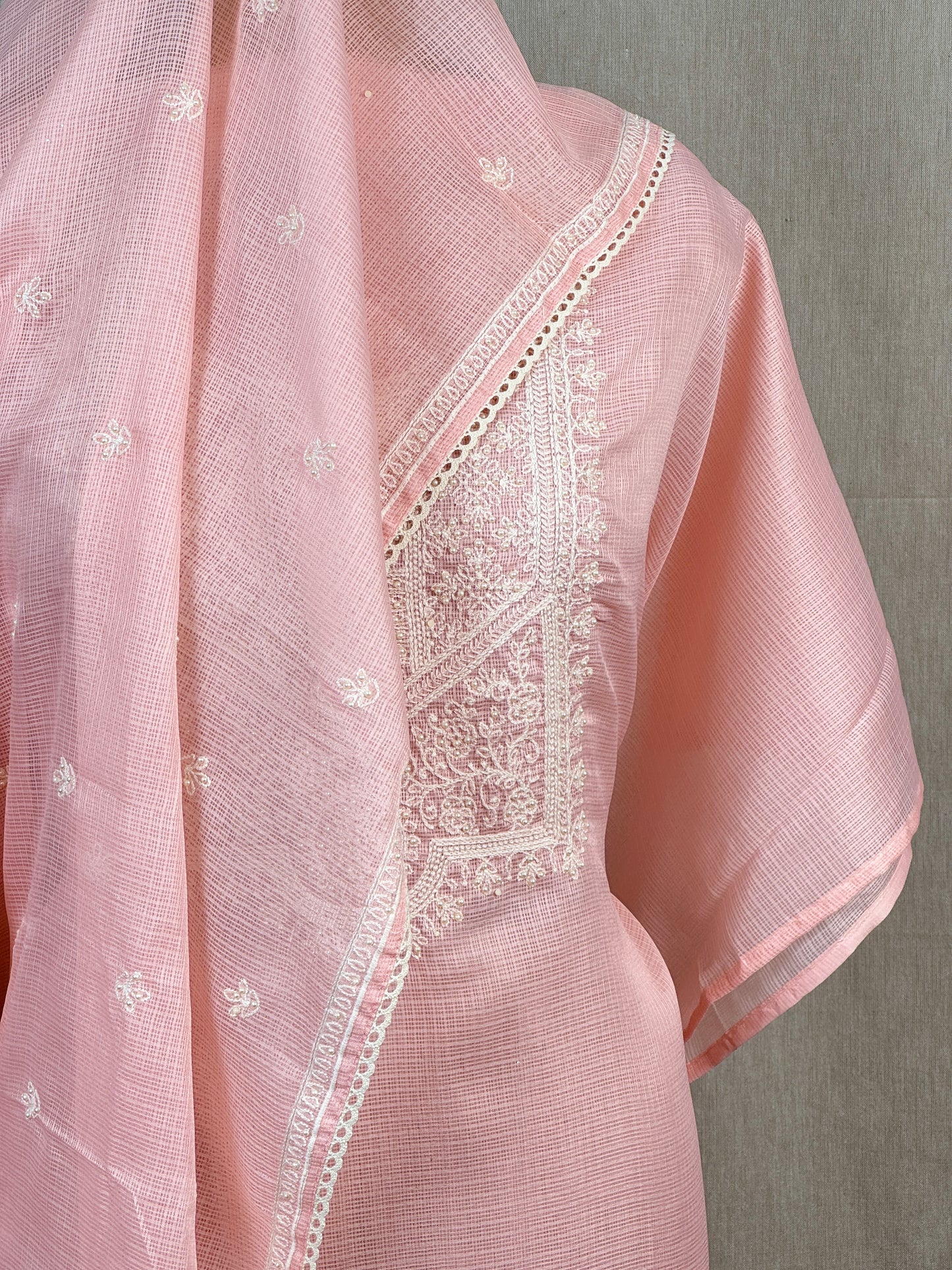 Embroidered kota Salwar suits