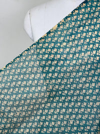 Block-Printed 40gm Banarasi Chanderi Fabric