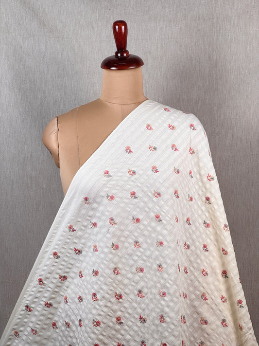 Embroidered Doby Cotton Fabrics