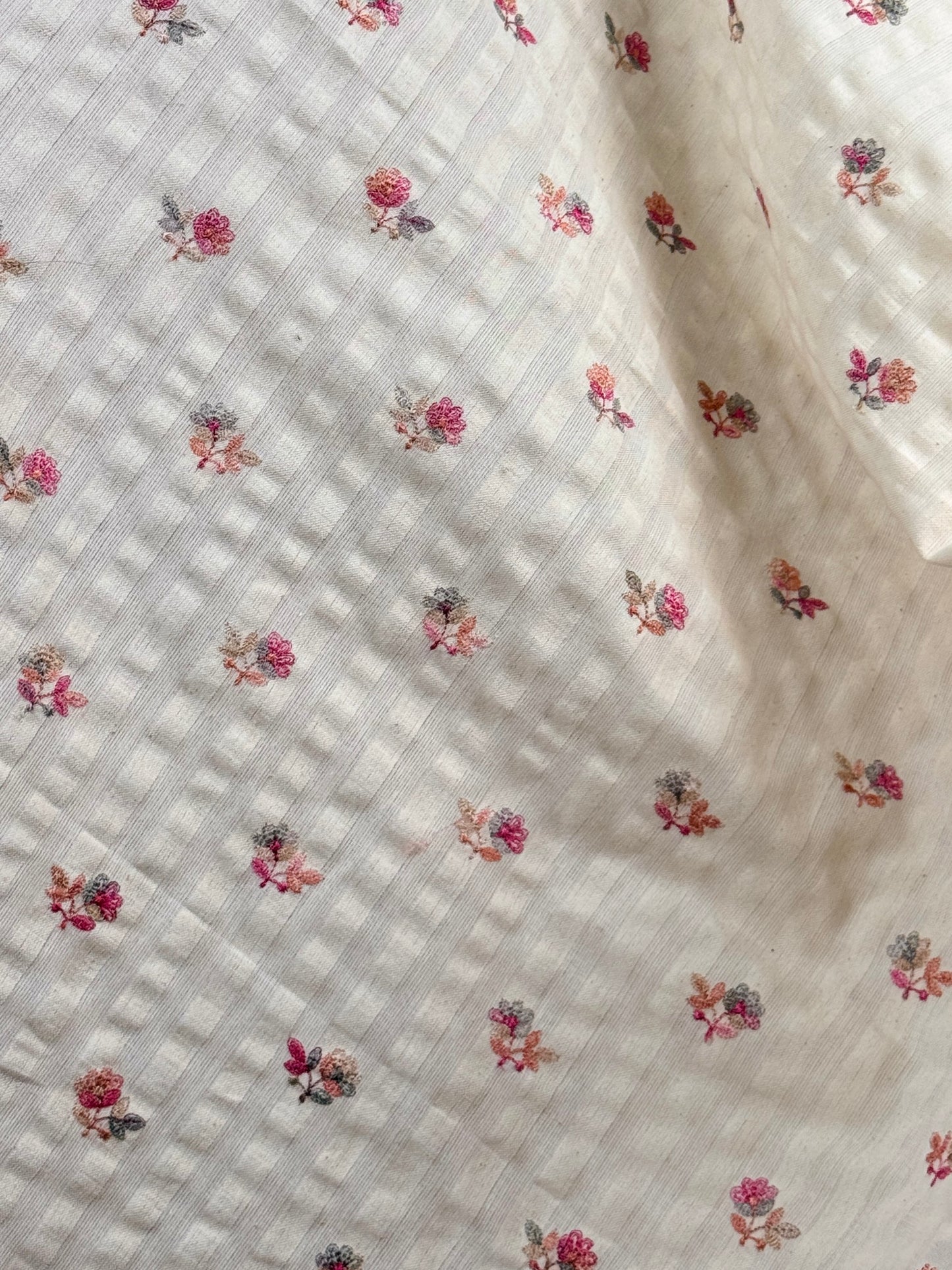 Embroidered Doby Cotton Fabrics