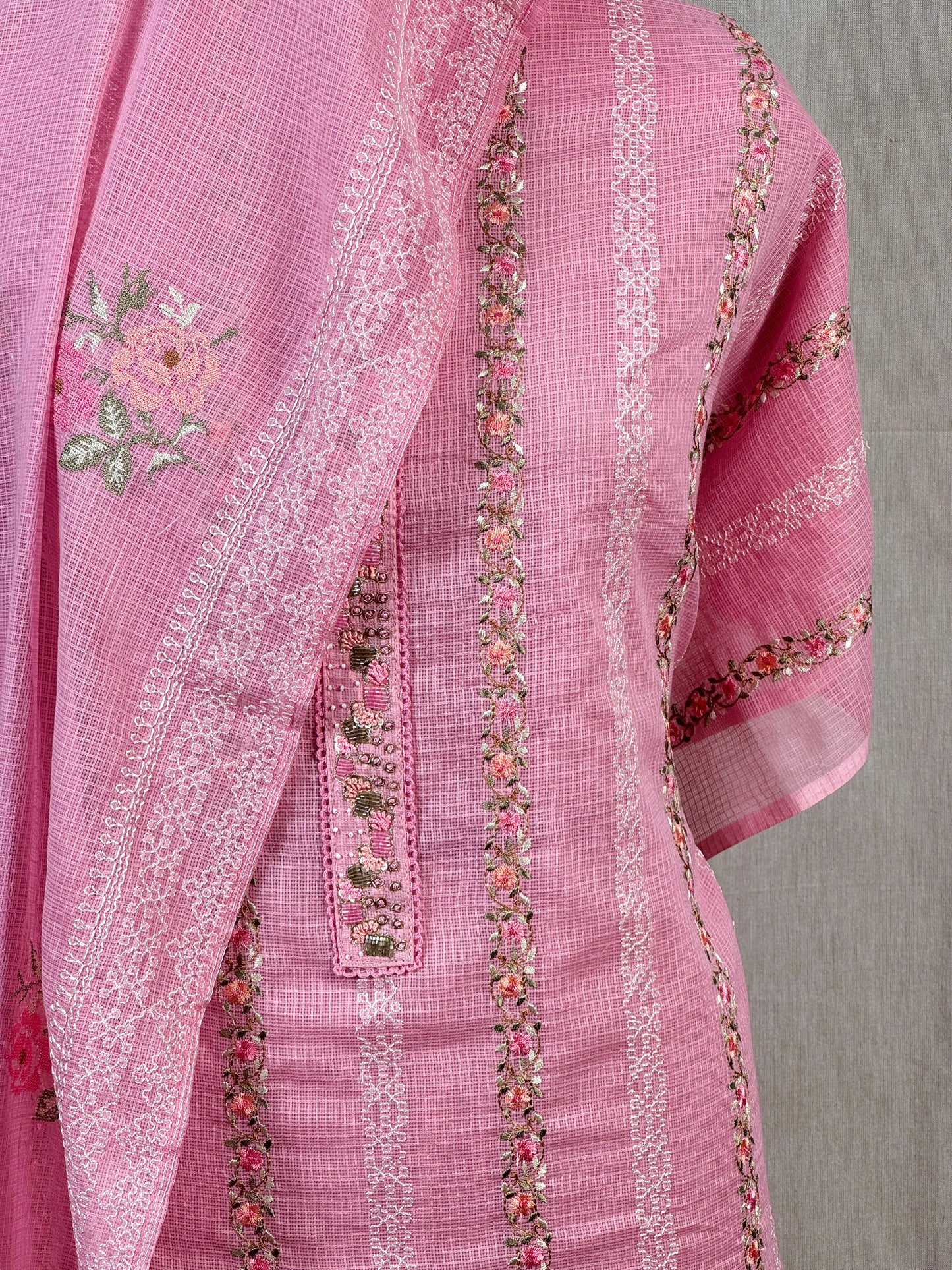 Embroidered kota Salwar suits