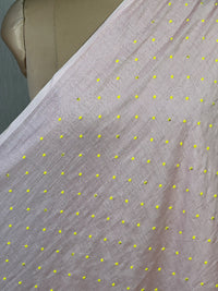Sequins Embroidered 40 gm Banarasi Chanderi Fabric