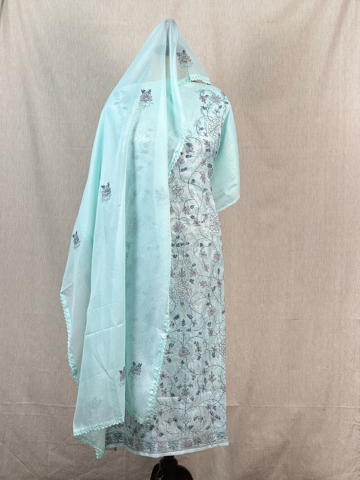 Embroidered kota Salwar suits